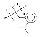 2-Propanol, 1,1,1,3,3,3-hexafluoro-2-[2-(1-methylethyl)phenoxy]-