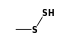 Methyl hydrogen disulfide