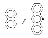 Acridine, 9-[2-(1-naphthalenyl)ethenyl]-, (E)-