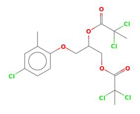 C16H17Cl5O5