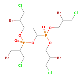 C14H24Br4Cl4O6P2