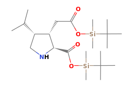 C22H45NO4Si2