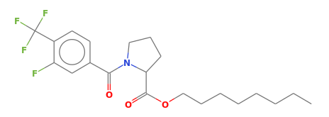 C21H27F4NO3