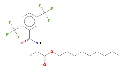 C21H27F6NO3