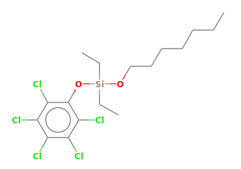 C17H25Cl5O2Si