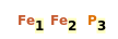 Image with canonical numbers derived from InChI string