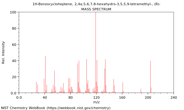 Mass spectrum