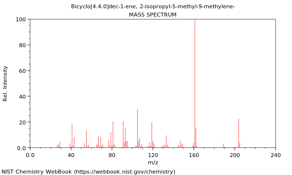 Mass spectrum