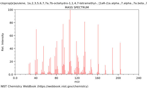 Mass spectrum