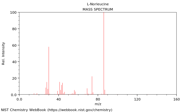 Mass spectrum