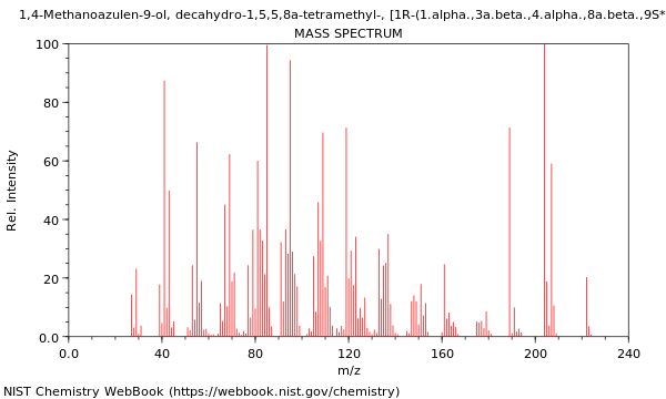 Mass spectrum