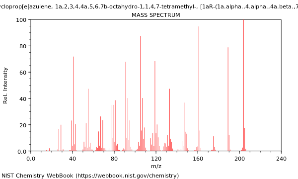 Mass spectrum