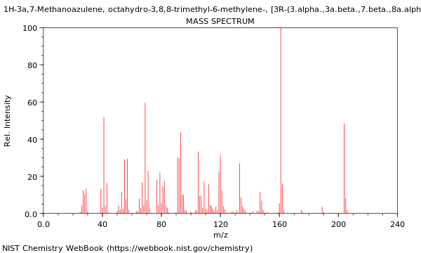 Mass spectrum