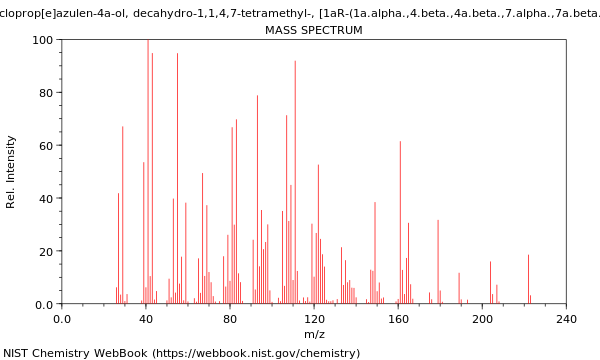 Mass spectrum