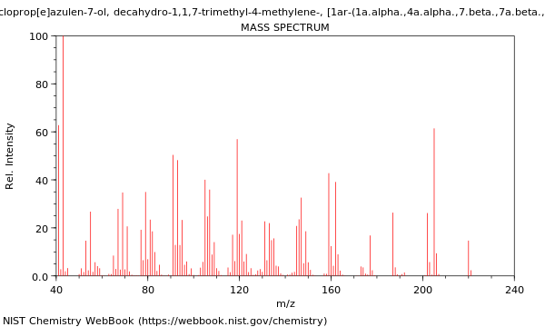 Mass spectrum