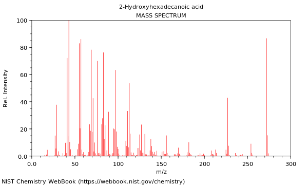 Mass spectrum