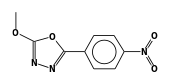 2-Methoxy-5-(4-nitrophenyl)-1,3,4-oxadiazole