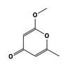 4H-Pyran-4-one, 2-methoxy-6-methyl-