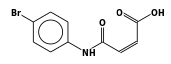 2-Butenoic acid, 4-[(4-bromophenyl)amino]-4-oxo, (Z)-