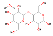 C12H22O11.H2O