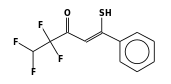 1-Penten-3-one, 4,4,5,5-tetrafluoro-1-mercapto-1-phenyl-