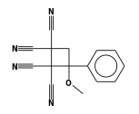 1,1,2,2-Cyclobutanetetracarbonitrile, 3-methoxy-3-phenyl-