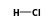 Chlorure d'hydrogène