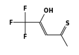 3-Pentene-2-thione,5,5,5-trifluoro-4-hydroxy-