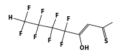 3-Octene-2-thione,5,5,6,6,7,7,8,8-octafluoro-4-hydroxy-