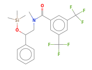 C21H23F6NO2Si