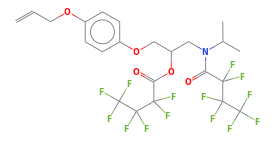 C23H21F14NO5