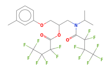 C21H19F14NO4