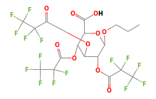 C18H13F15O10