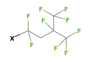 C5H2F9X