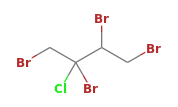 C4H5Br4Cl