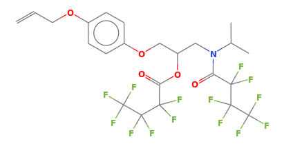 C23H21F14NO5