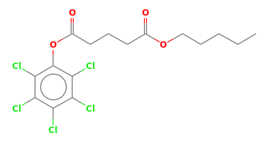 C16H17Cl5O4