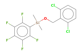 C15H11Cl2F5OSi