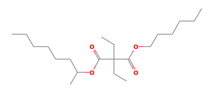 Diethylmalonic acid, hexyl 2-octyl ester