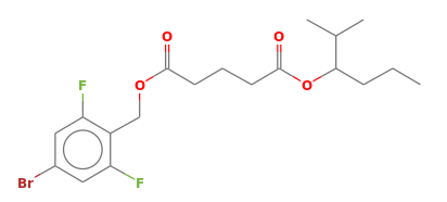C19H25BrF2O4