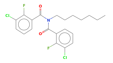 C21H21Cl2F2NO2