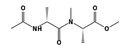 N-Acetyl-D-alanyl-L-methylalanine methyl ester