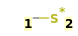 Image with canonical numbers derived from InChI string