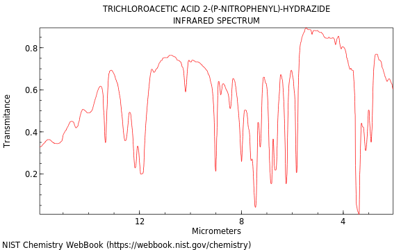 Trichloroacetic acid 2-(p-nitrophenyl)-hydrazide