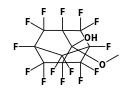 Tricyclo[3.3.1.1(3,7)]decan-2-ol, 1,3,4,4,5,6,6,7,8,8,9,9,10,10-tetradecafluoro-2-methoxy-