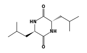 2,5-Piperazinedione, 3,6-bis(2-methylpropyl)-, trans-