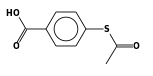 Benzoic acid, 4-(acetylthio)-