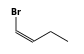 cis 1-bromo-1-butene