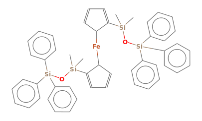 C50H50FeO2Si4