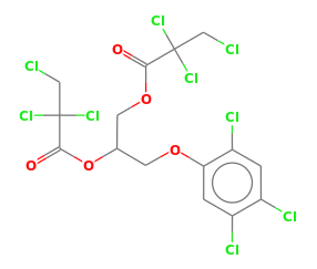 C15H11Cl9O5